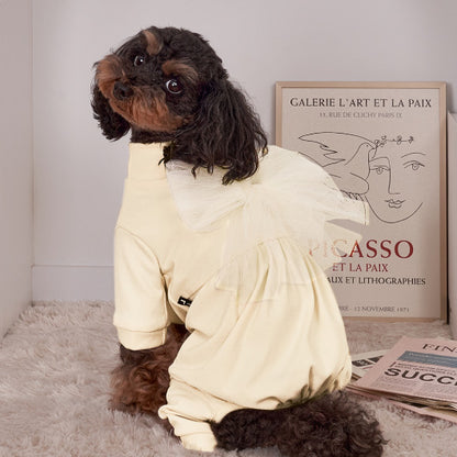 韓國新品上架【梨花娘】🐾BAILEY 🐶韓系甜美夢幻澎澎大蝴蝶結別針(2色)