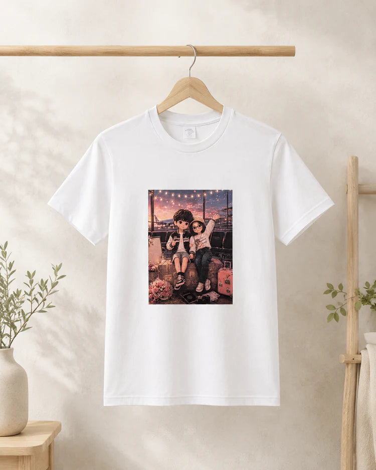 🆕新品上架【梨花娘總代理】💖韓國品牌SWINGSTAR 專屬回憶客製照片 親子裝 兒童款100%純棉T恤(110~150)