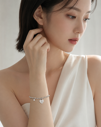 🆕新品上架【梨花娘】💖高允貞代言韓國頂級輕奢 STONEHENgE．經典925銀心細緻手鍊💖