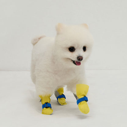 韓國新品上架【梨花娘】🐾BAILEY 🐶簡約輕盈防水不掉鞋防護寵物健走鞋(2色)