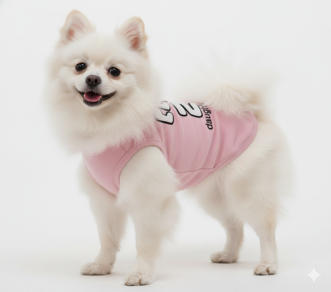 😍新品上架 【梨花娘】딸女兒 아들兒子狗狗棉質寵物衣服(S~3XL)