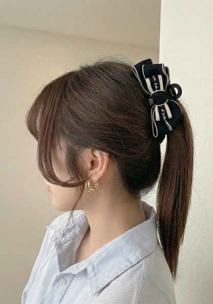 😍韓國新品上架【梨花娘】氣質秋冬細緻手工大抓夾韓國連線(2色) 韓國連線