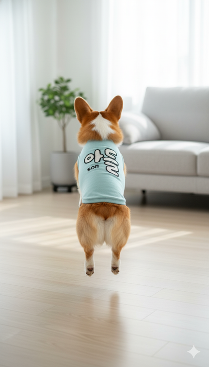 😍新品上架 【梨花娘】딸女兒 아들兒子狗狗棉質寵物衣服(S~3XL)