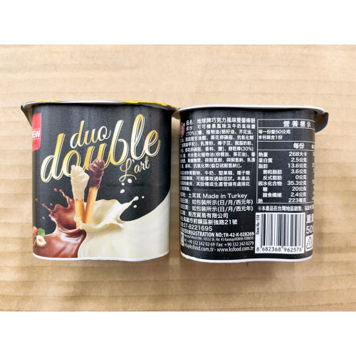 💜新品上架【梨花瑪雅】🌍地球牌 Double香濃酥脆巧克力風味雙醬棒餅(15入)✨