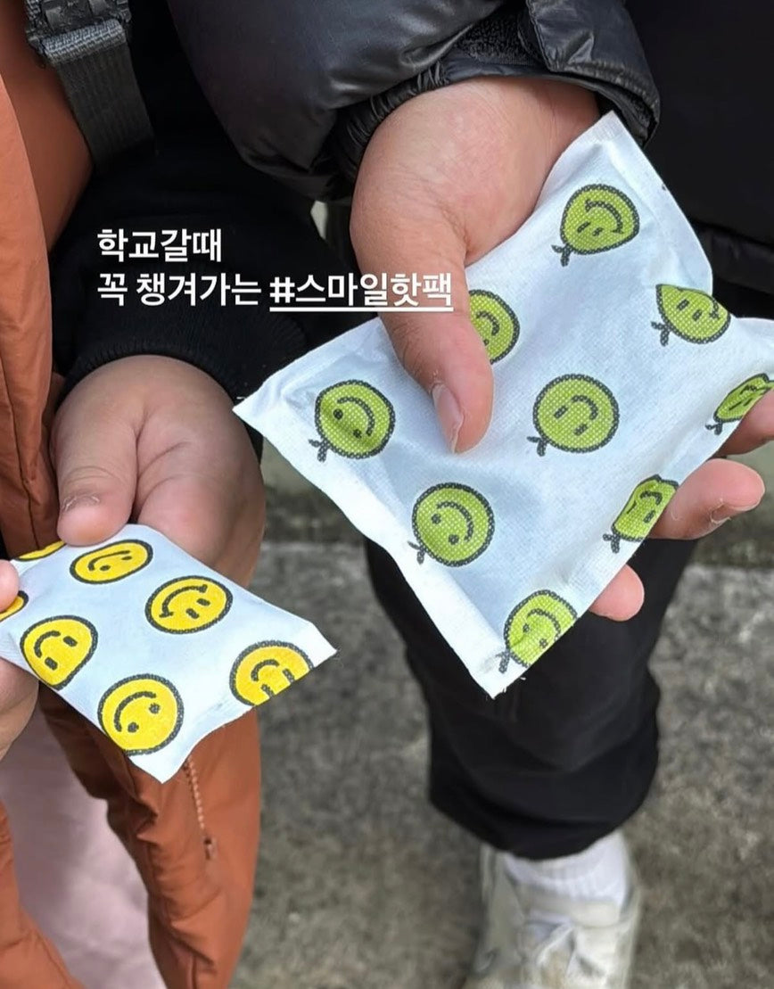 🆕新品上架💖【梨花娘】💕韓國🍈 哈密瓜笑臉暖暖包 🍈暖暖包100g 韓國連線