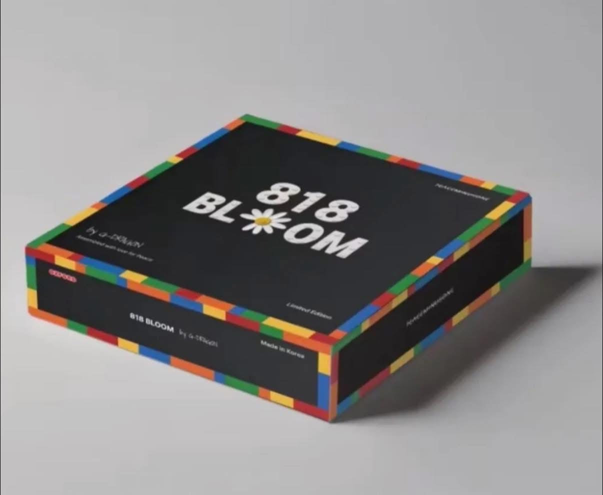 新品上架 【梨花娘】💖G-DRAGON × OXFORD BLOCK 818 BLOOM 聯名 限量雛菊樂高積木 權志龍 GD💖正版