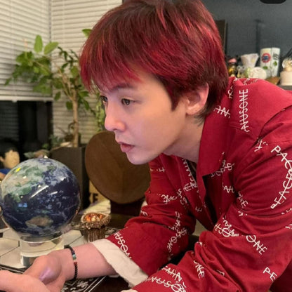 🆕新品上架💖【梨花瑪雅】與巨星同頻G-Dragon權志龍同款天然黑瑪瑙七脈輪串珠手鍊(3尺寸)