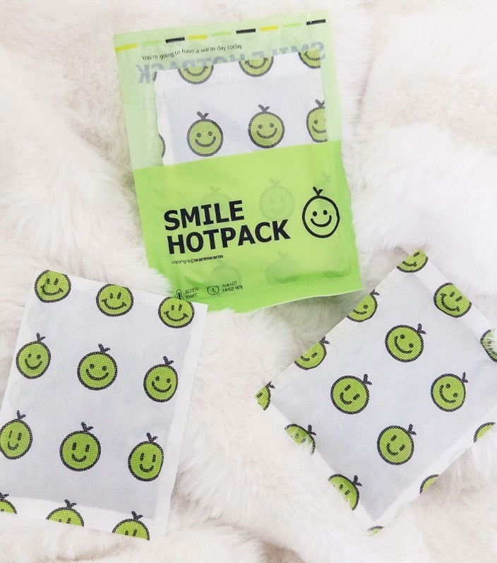 🆕新品上架💖【梨花娘】💕韓國🍈 哈密瓜笑臉暖暖包 🍈暖暖包100g 韓國連線