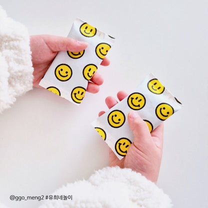 🆕新品上架💖【梨花娘】⭐韓國迷你口袋型😊笑臉暖暖包30g 韓國連線