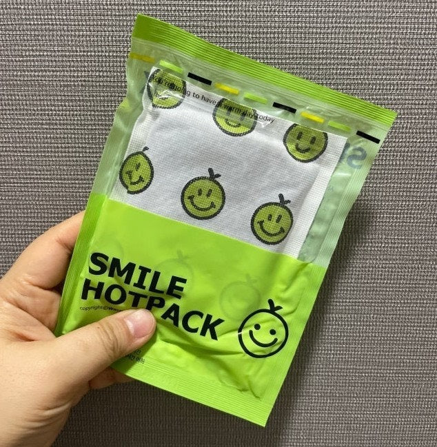 🆕新品上架💖【梨花娘】💕韓國🍈 哈密瓜笑臉暖暖包 🍈暖暖包100g 韓國連線