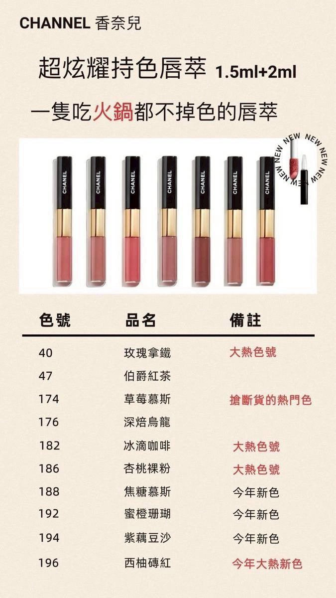 💜新品上架【梨花娘】💖CHANEL香奈兒 不沾杯超炫耀持色唇萃3.5ml (10色)體驗版💖✨