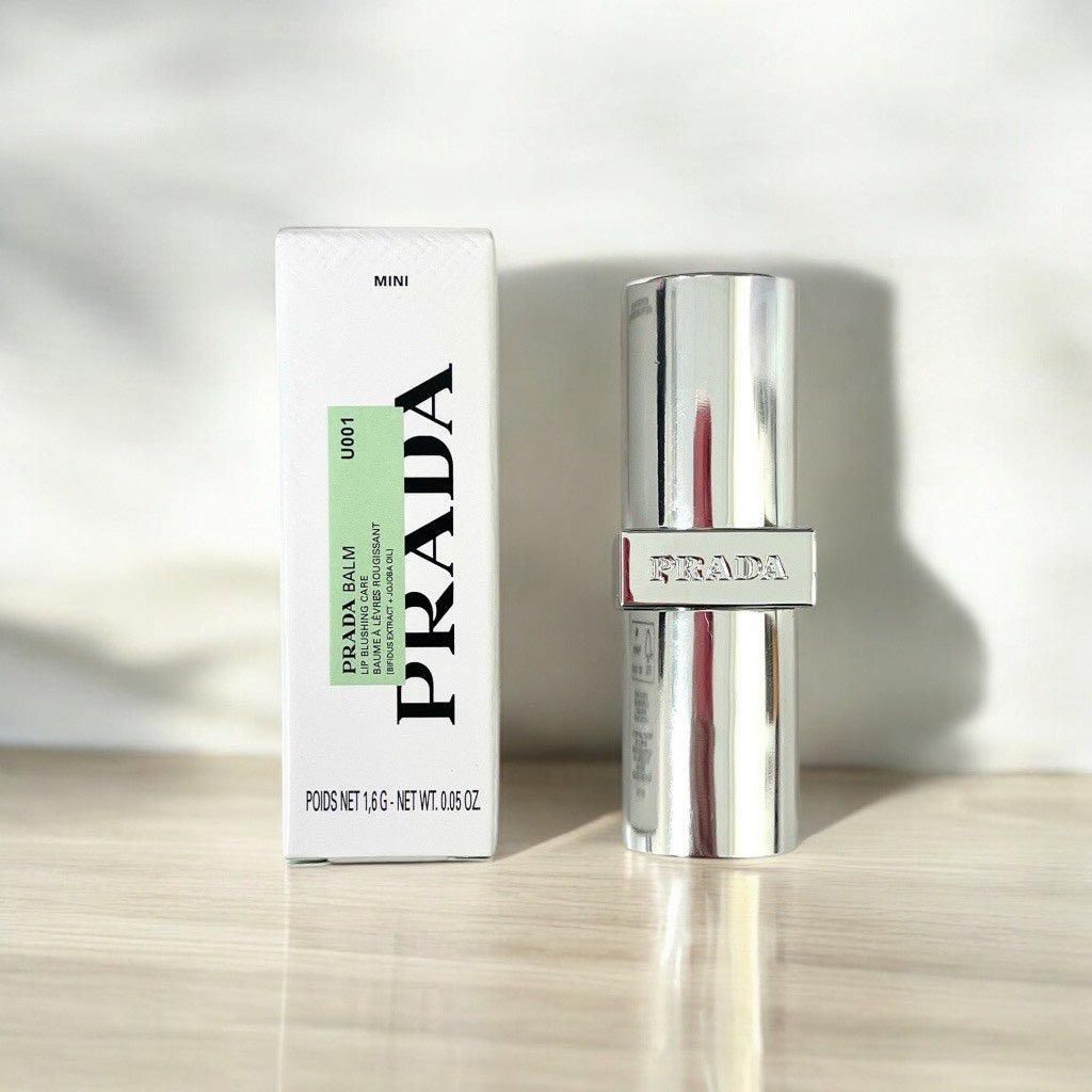 💜新品上架【梨花娘】💖PRADA保濕長效自然潤色U001莫測藍護唇膏1.6g 體驗版💖💖