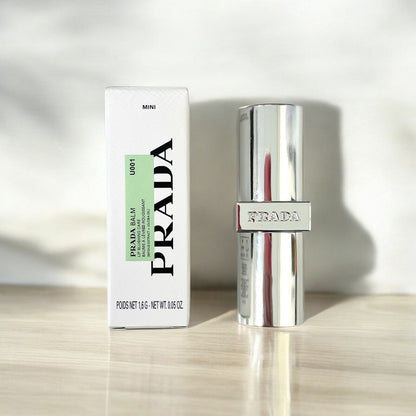 💜新品上架【梨花娘】💖PRADA保濕長效自然潤色U001莫測藍護唇膏1.6g 體驗版💖💖