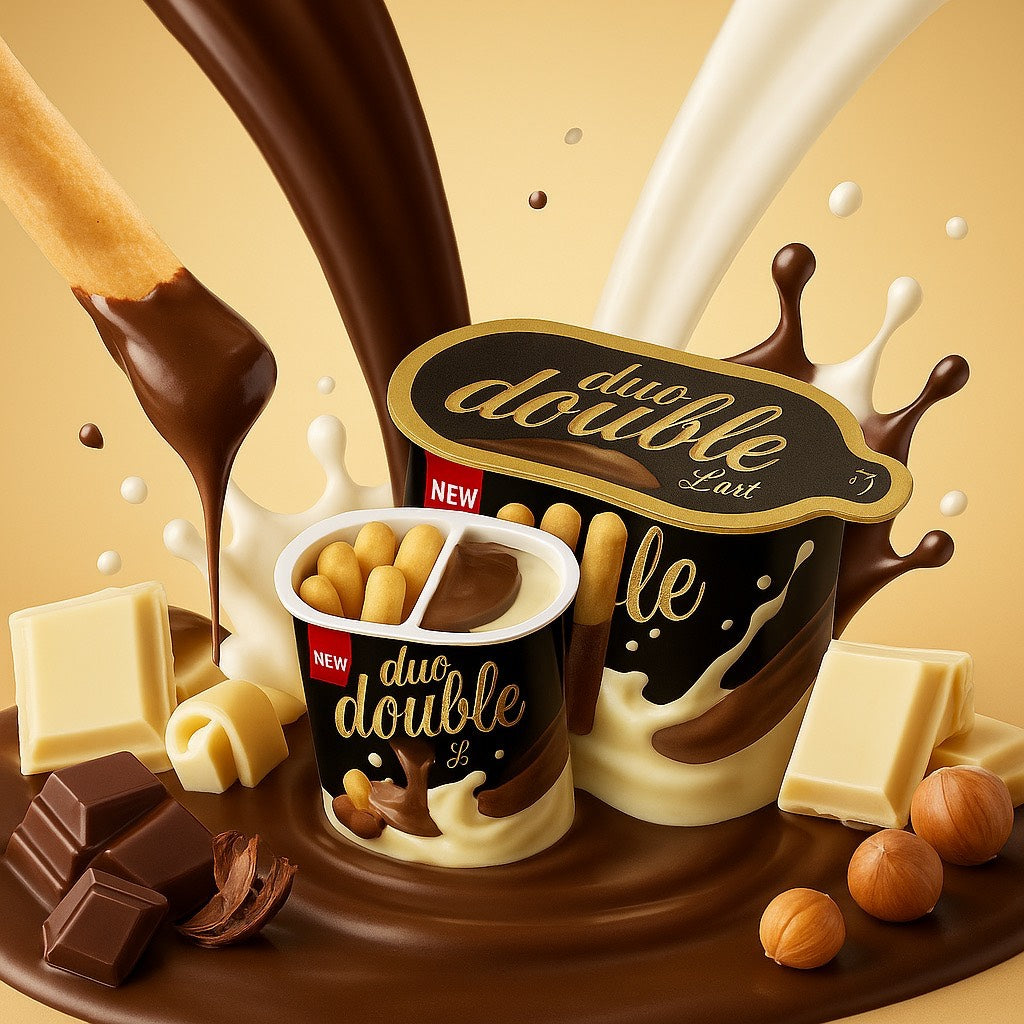 💜新品上架【梨花瑪雅】🌍地球牌 Double香濃酥脆巧克力風味雙醬棒餅(15入)✨