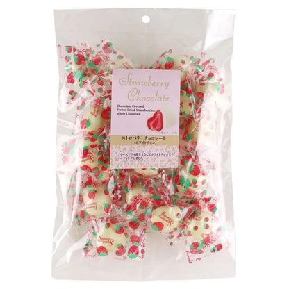 💜新品上架【梨花娘】🍓 日本春日堂 凍乾草莓巧克力〔135g〕(限量每個口味30包、大約1月初到貨)