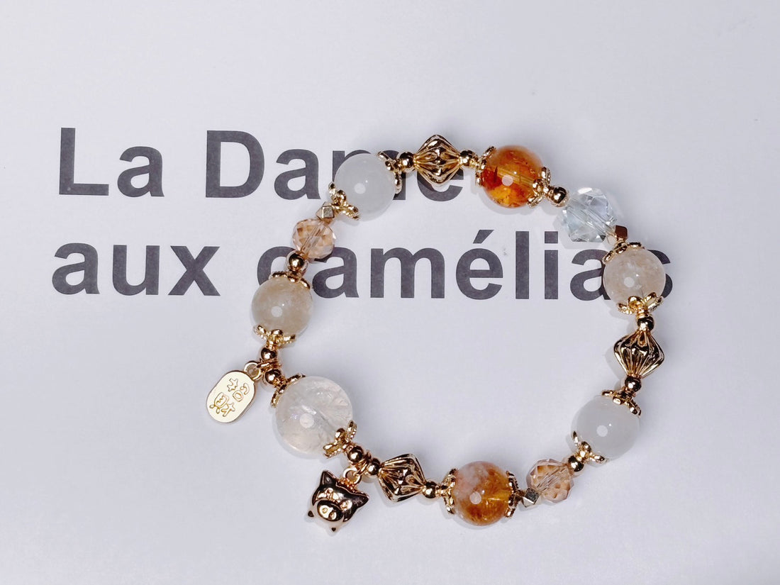 🆕New Arrival [Lihua Maya] Money will flow to you easily and continuously ✨Handmade natural citrine fortune bracelet