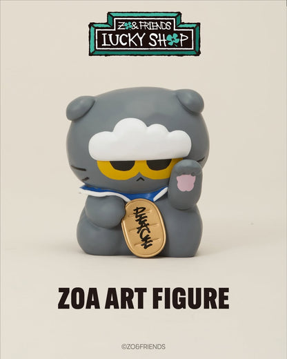 💜新品上架【梨花娘】🔥韓國 ZOA Friends 灰貓 Lucky Shop 限量收藏系列｜G-Dragon 愛貓周邊