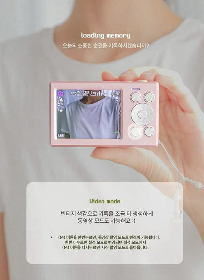 💜新品上架【梨花娘】🫧韓國熱銷LUODIN復古雙螢幕CCD質感數位相機(三色)