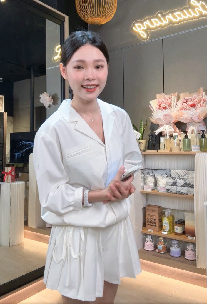 💖New arrivals [Lihua Maya] Customized high-end niche 100% fold skin-friendly lace-up jumpsuit