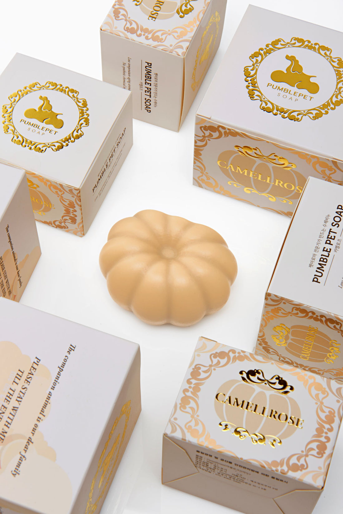 💜新品上架【梨花娘總代理】🫧韓國PUMBLEPET 🌿手工天然精油南瓜造型保濕豐盈駱駝玫瑰洗髮清潔皂(犬貓適用)