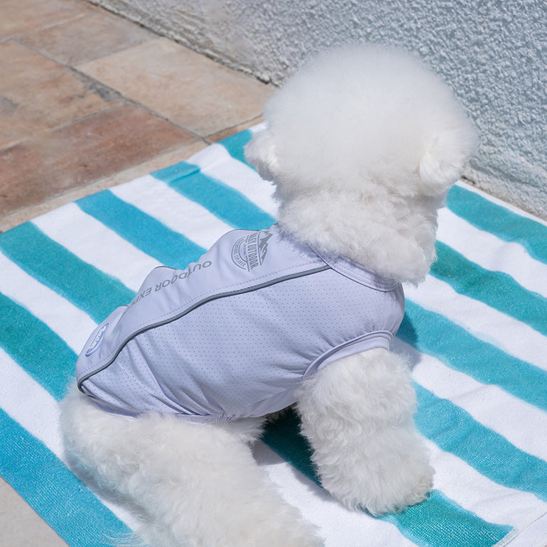 韓國BAILEY💖【梨花娘】夏日必備菌菌掰掰輕薄快乾透氣水陸兩用寵物衣(帽子可另購3色)