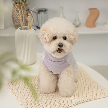 韓國新品上架【梨花娘】🐾BAILEY 🐶秋冬新品 柔軟菌菌拜拜內襯防潑水高領設計保暖寵物服飾(3色)