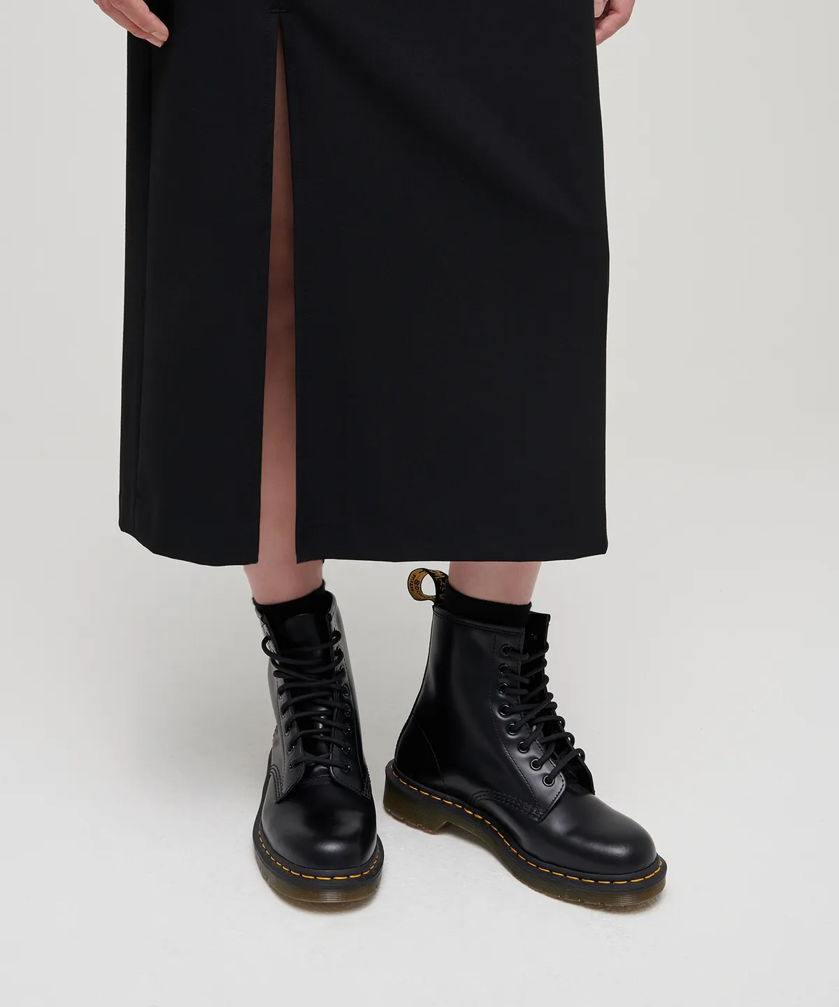 🆕新品上架【梨花娘】韓國Musinsa 💕黃金剪裁高腰優雅開叉長裙(3色)