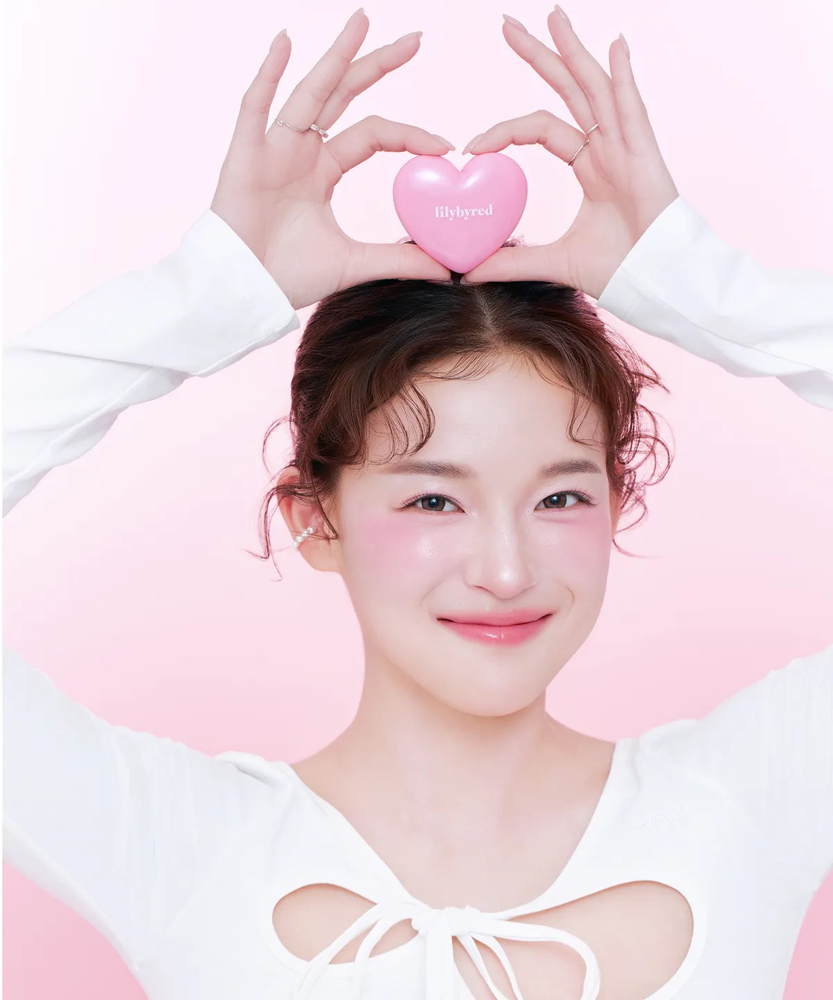 2025韓國最暢銷NO.1🏆【梨花娘】新品上架lilybyred💖愛心附鏡唇頰兩用果凍腮紅(12色)