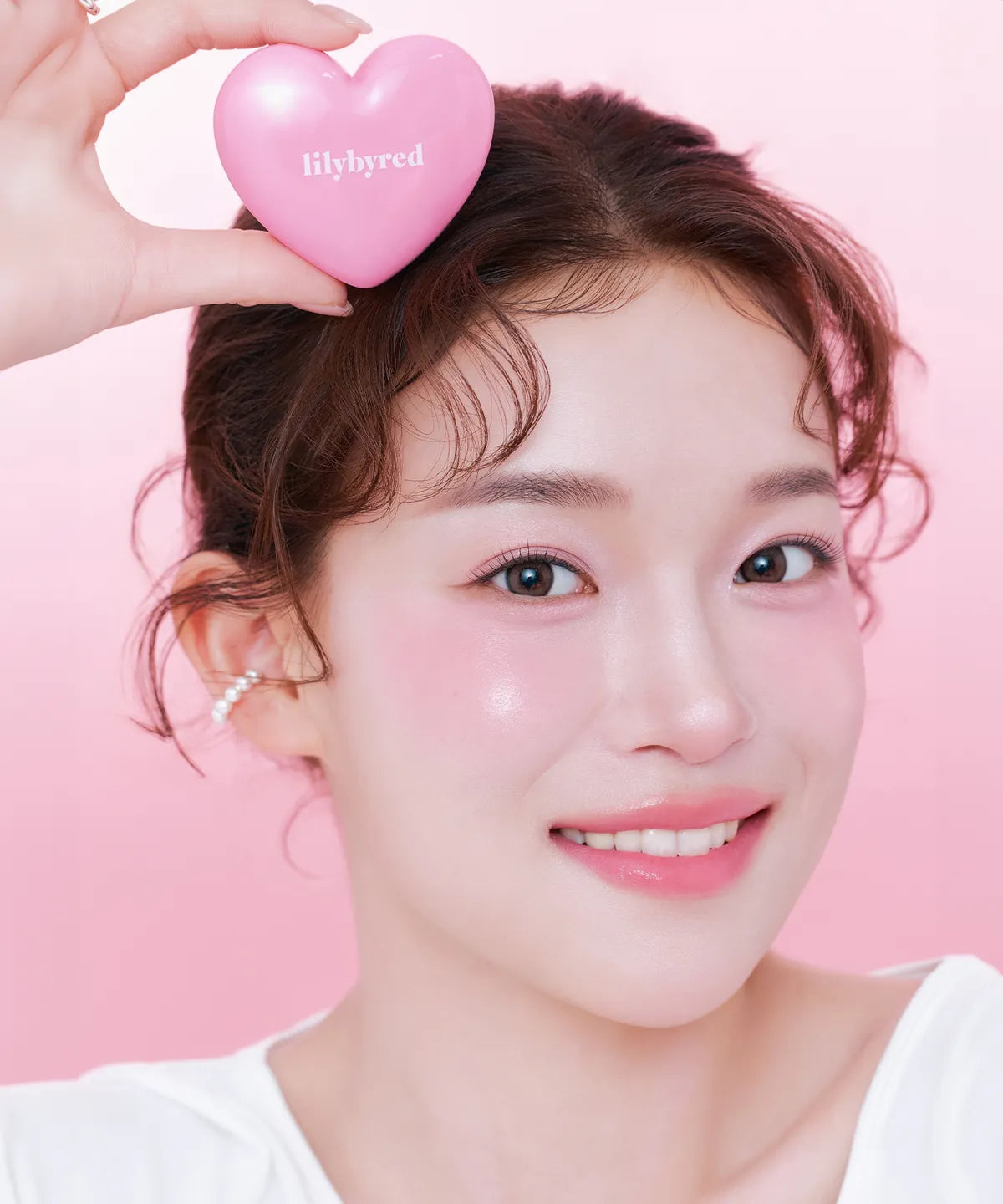 2025韓國最暢銷NO.1🏆【梨花娘】新品上架lilybyred💖愛心附鏡唇頰兩用果凍腮紅(12色)