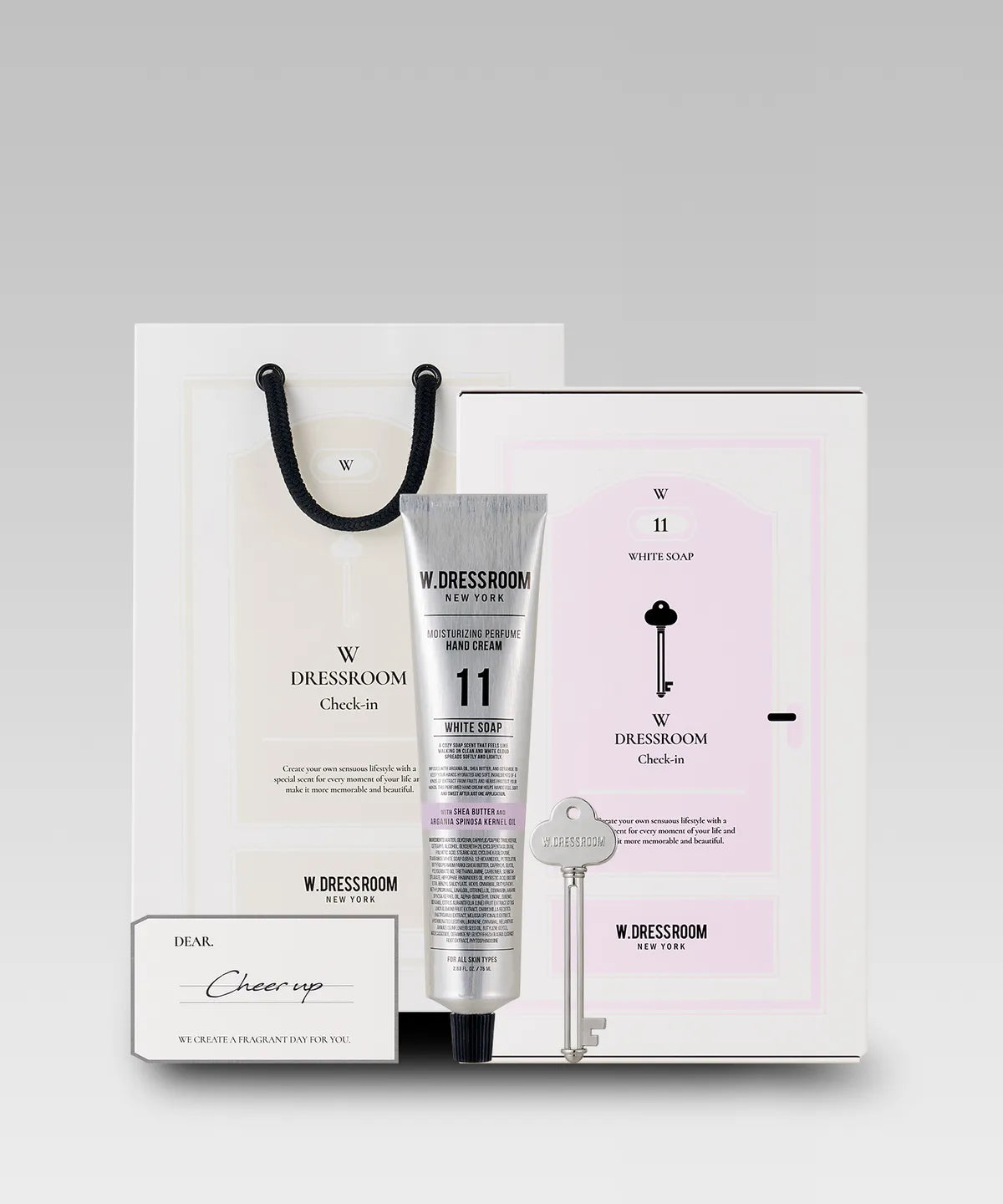 🆕新品上架💖【梨花娘】韓國더블유드레스룸熱銷香氛護手霜鑰匙擠膏禮盒組75ml(NO.11.NO.97)💖 韓國連線