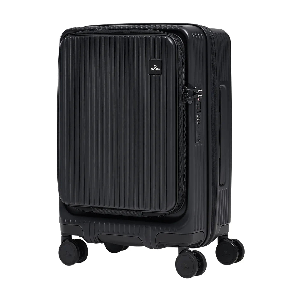 💕新品上架【梨花娘】韓國 QRANG 連續獲獎🏆頂級多功能貼心前置口袋翻蓋式行李箱(5色)