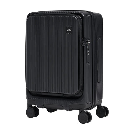 💕新品上架【梨花娘】韓國 QRANG 連續獲獎🏆頂級多功能貼心前置口袋翻蓋式行李箱(5色)