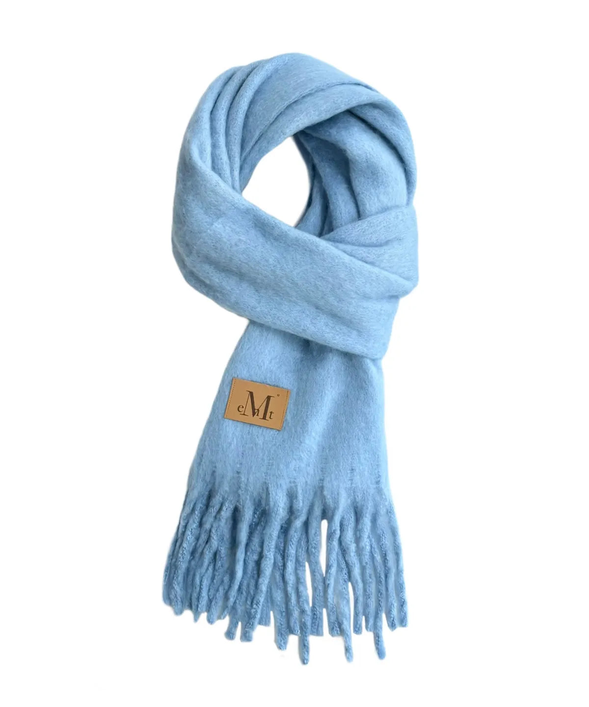 🆕新品上架💖【梨花娘】 韓國 圍巾熱賣TOP.2🔥品牌Musent 皮標保暖舒適披肩圍巾(7色) 男女皆宜