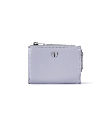 💖韓國暢銷品牌FENNEC🆕新品上架 愛心logo真皮拉鍊D型環耐用三層皮夾(2色)