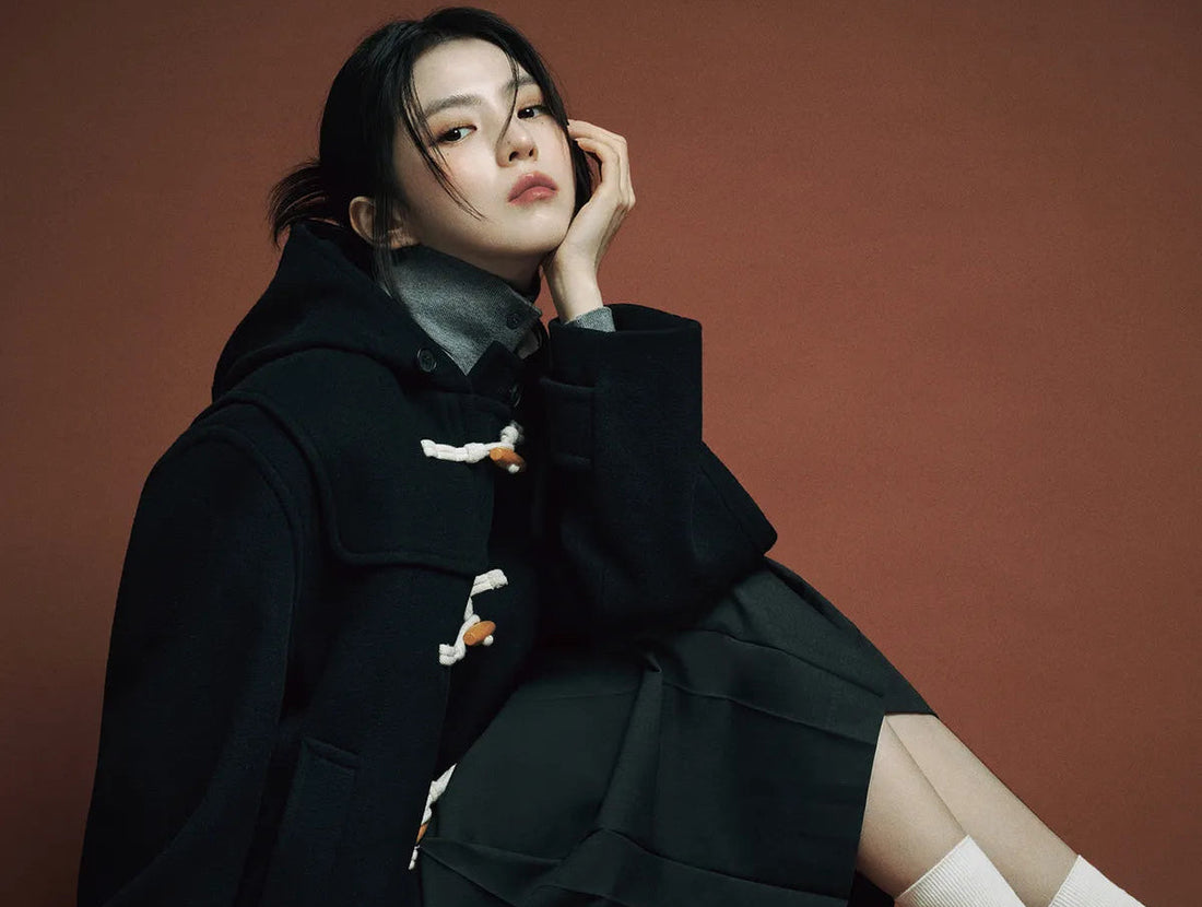 🆕新品上架💖【梨花娘】 韓國品牌무신사 韓韶禧代言熱賣款🔥經典羊毛牛角釦連帽外套(3色)🏆韓國連線