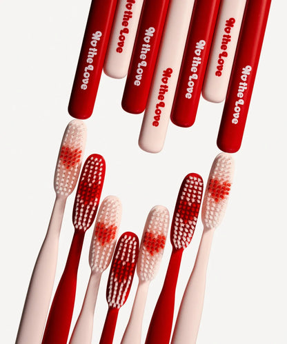 🆕新品上架💖【梨花娘】韓國品牌 NO THE LOVE 爆紅細緻刷毛設計牙刷四入一組🏆韓國連線