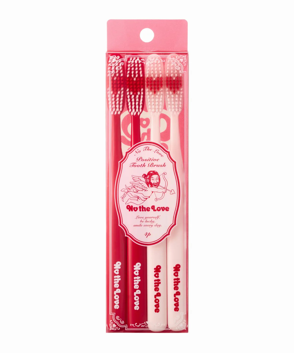 🆕新品上架💖【梨花娘】韓國品牌 NO THE LOVE 爆紅細緻刷毛設計牙刷四入一組🏆韓國連線