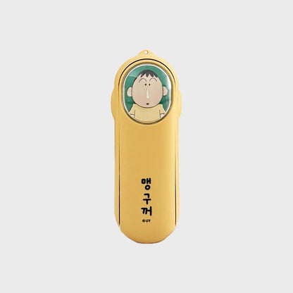 🆕新品上架【梨花娘】💖韓國品牌COQUAD 🌬️春日部阿呆鼻涕泡泡手持風扇🌬️