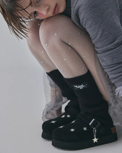 💕新品上架【梨花娘】🔥韓國IG爆紅熱銷前3鞋款 Ozzie 與 Lofa Seoul 聯名麂皮穆勒鞋