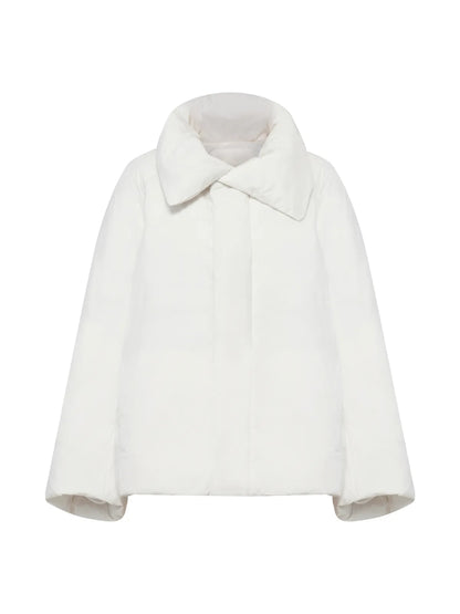 🆕新品上架【梨花娘】法國品牌 EIDER La Belle 張員瑛代言翻領短版羽絨外套(2色)