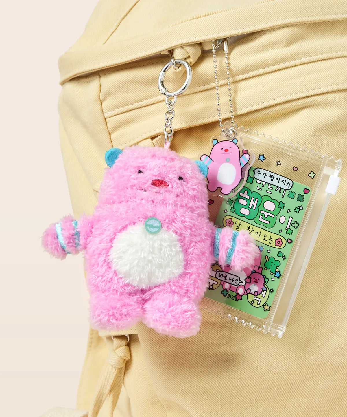 韓國新品上架【梨花娘】🔥首爾限定吉祥物我的秘密朋友해치&amp;Choi Go Sim插畫家聯名絨毛吊飾