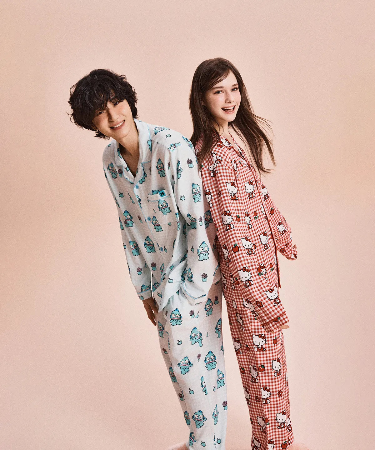 💜新品上架【梨花娘】韓國品牌暢銷TOP.1 SPAO ×三麗鷗聯名款情侶睡衣家居服