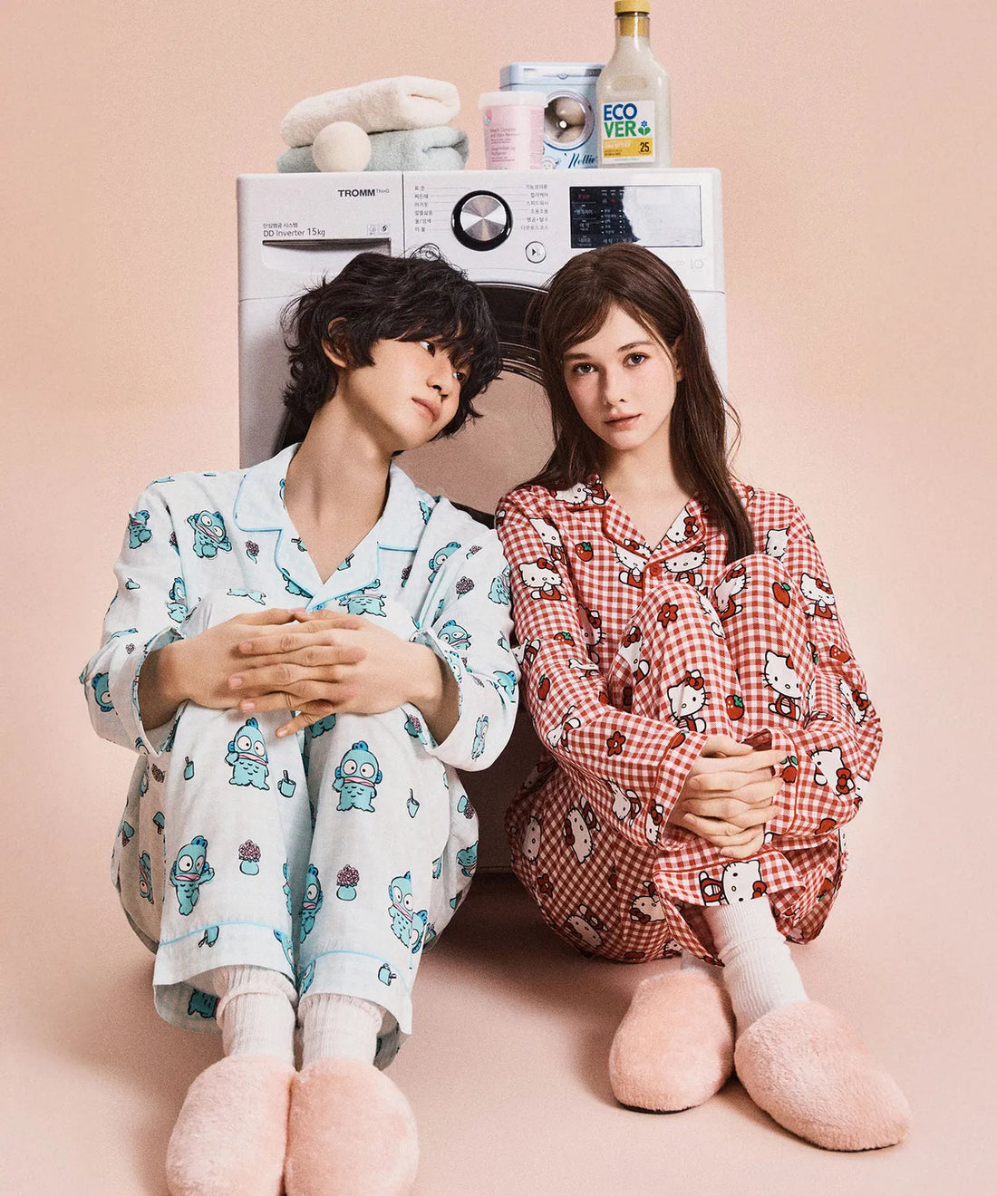 💜新品上架【梨花娘】韓國品牌暢銷TOP.1 SPAO ×三麗鷗聯名款情侶睡衣家居服