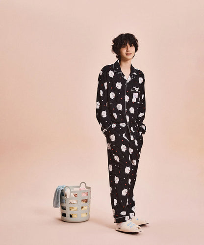 💜新品上架【梨花娘】韓國品牌暢銷TOP.1 SPAO ×吉伊卡哇聯名款春日睡衣家居服