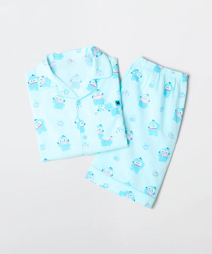 💜新品上架【梨花娘】韓國品牌暢銷TOP.1 SPAO × 三麗鷗角色聯名款夏日情侶款短袖居家服/睡衣套裝(7色)