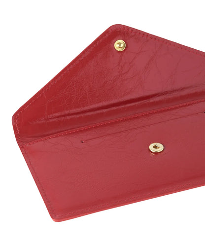 🆕新品上架【梨花娘】🔥韓國品牌TOAMO Bella Slim Long Wallet 韓國製牛皮薄型長夾｜韓系光澤皮革長夾
