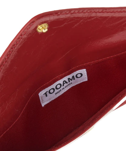 🆕新品上架【梨花娘】🔥韓國品牌TOAMO Bella Slim Long Wallet 韓國製牛皮薄型長夾｜韓系光澤皮革長夾