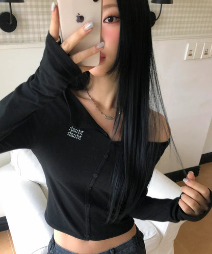 🆕新品上架【梨花娘】💗 韓國 MUAH MUAH 輕柔莫代爾貼身長袖上衣 (3色)
