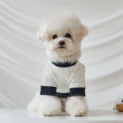 韓國新品上架【梨花娘】🐾BAILEY 🐶秋冬新品 韓系潮流聯名休閒棉質寵物服飾(3色)