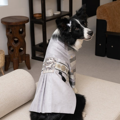 韓國新品上架【梨花娘】🐾BAILEY 🐶秋冬新品 皇室尊貴刺繡流蘇寵物韓服(4色)